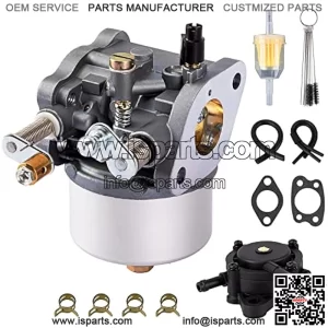 295cc Carburetor with Fuel Pump for EZ-GO Marathon Medalist TXT 4-Cycle Golf Carts 26645-G01, 26645-G03, 26645-G04, 72558-G02, 72558-G03, 26726-G01, 26727-G01, 603901 17553