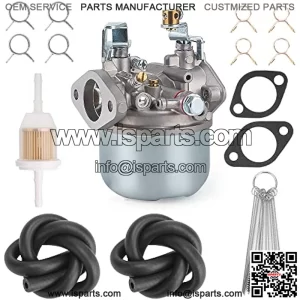 Carburetor Kit for EZGO Marathon 2-stroke Gas 1988, Replace OEM 14031G1, 14031-G1, 21740G1, 21740-G1, 4798, 520187, 520-187