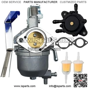 Carburetor Compatible with EZGO Kawasaki Engine RXV 2008+ Gas Golf Carts TXT 2010-2015 EZ-GO Valor 2010-2014 with Fuel Pump E-Z-GO Repalce 808656 602061 72873G01