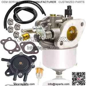 295cc Carburetor+Fuel Pump for EZ-GO Marathon Medalist TXT 4-Cycle Golf Carts 1991-up with 295cc Engines 26645-G01, 26645-G03, 26645-G04, 72558-G02, 72558-G03, 26726-G01, 26727-G01, 603901 17553,