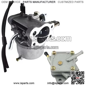 Carburetor with Fuel Pump Replacement for Workhorse ST350 EZGO Golf Cart Gas Car 350cc Robin TXT Medalist 4-Cycle Engines 72021-G01