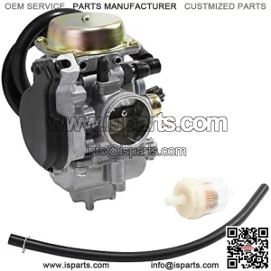 Carburetor Carb for Suzuki Eiger 400 LTF400 LTF400F 2x4 4x4 Manual 2002-2007,Replace for 13200-38F2V, 13200-38FB1, 13200-38FA1, 13200-38FA0, 13200-38F22, 13200-38FB2, 13200-38F00,