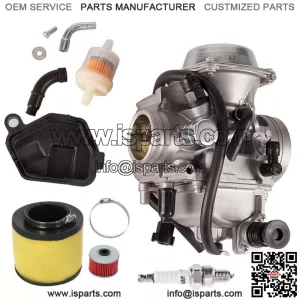 Carburetor & Air Filter Oil Filter FOR Honda Fourtrax 300 Trx300fw 4x4 1988-2000 (For: Honda)