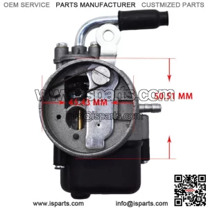 Carburetor For PIAGGIO Ciao PX FL VESPA moped pocket SHA 12/12 DELLORTO Carb