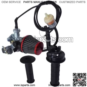 Carburetor & Throttle Cable, Handle Bar, Air Filter For Honda CT90 CT110 Carb