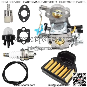 WTA29 Carburetor For Husqvarna 455 460 461 Rancher Jonsered CS2255 W/ Air Filter