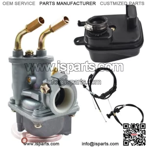 Carburetor Air Filter Box & Throttle & Choke Cable For Yamaha PEEWEE PW50 PY50