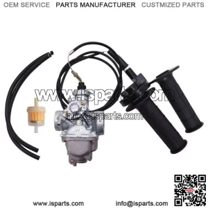 Carburetor & Handle Grip Bar Throttle Cable For Yamaha TTR125E TTR125LE TTR125