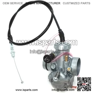 Carburetor & Throttle Cable For Yamaha Blaster 200 YFS200 1988-2006