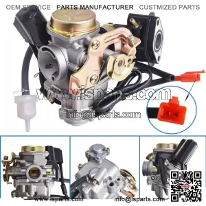 GY6 50cc 100cc Big Bore Carb Carburetor 139QMB 139QMA Scooter Moped ATV 19mm