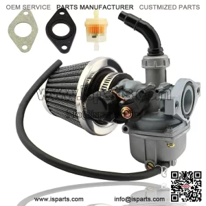 PZ19 Carburetor Replacement for 125cc 110cc 110cc 90cc 50cc 70cc ATV Dirt Bike and Go Kart with Fuel Filter and 35mm Air Filter