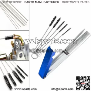 18Pcs Carburetor Cleaning Kit Cleaner Brushes Motorcycle Part Remove Tool (For: More than one vehicle)