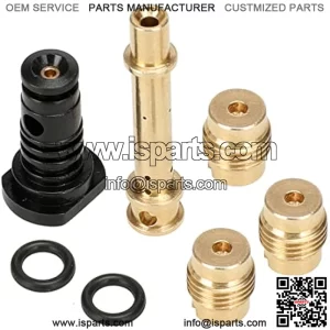 Carburetor Carb Main Jet Kit for Predator 212cc 196cc 6.5hp GX160 GX200 Baja Warrior MB200 CT200U BT200X KT196 CT200U-ex RB200 TrailMaster MB200 Go Kart Engine Mini Bike Non-Hemi .036 .037 .038