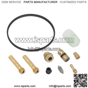 Carburetor Repair Carb Rebuild Kit for Yamaha SnoScoot fits 1988-1990 SV80