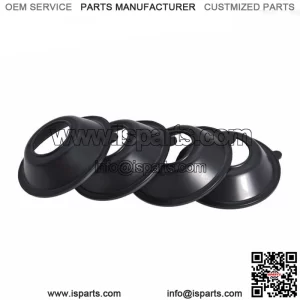 4Pcs Carburetor Slide Diaphragms For Honda Shadow VT750 2000-2007 16111-MEG-003
