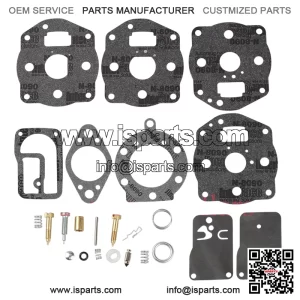 Carburetor Kit For Briggs & Stratton 694056 491539 422447 40A777 42A707 655CC