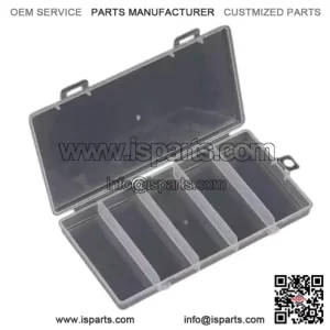 5 compartments with 1.7 medium length 14.8*7.9*1.7CM