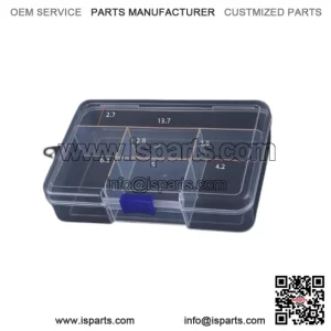 5 compartments with sliding buckle 14.3*10*3.3CM