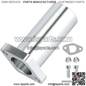 Intake Manifold Pipe for pwk 24 Carburetor Predator 212cc 196cc 200cc Coleman CT200U BT200X KT196 Baja Warrior Mb200 Hammhead 80T GX200 6.5hp Engine Mini Bike Go Kart Performance Parts