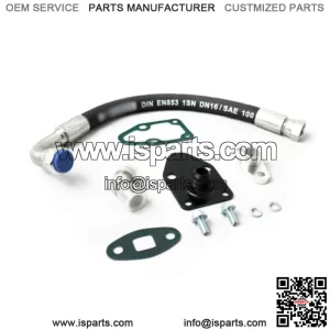 Rudy's Upgraded Heavy Duty Turbo Drain Kit For 92-00 Chevy GMC 6.5L Turbo Diesel