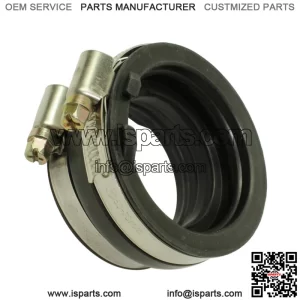 Carburetor Intake Boot Joint W/Clamps for Yamaha Rhino 660 YXR660F 4X4 2004-07 (For: 2006 Yamaha Rhino 660)