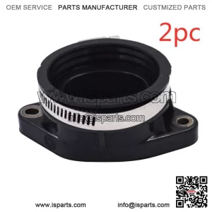 2 Throttle Body Intake Manifold Boot Adapter For Polaris RZR 900 2014-2019