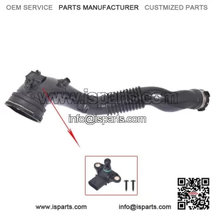 For BMW N55 F22 intercooler pipe hose supercharged intake pipe sensor 12-16