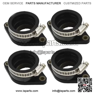 4 Left Right Carburetor Intake Manifold Boot fit for Suzuki Gs850 G Gl 1980-1983