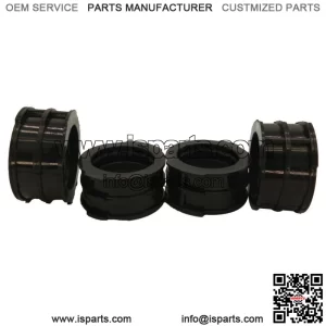 4X Carburetor Intake Manifold Joint Boot Adapter for Yamaha V-MAX 1200 1985-07