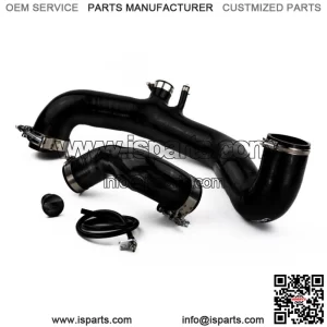 SxS Can Am Maverick X3 R Turbo BLACK Silicone Charge Tubes 2017-2019