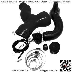 20-22 Ski-Doo 850 Turbo 6Ply HD Silicone Charge & Intake Tube BLACK  BOV Kit