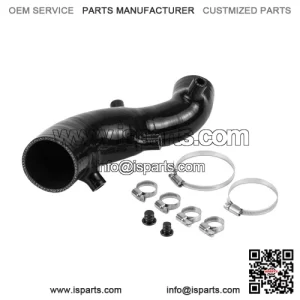 Silicone Air Intake Hose Kit For Yamaha Raptor 700 700R 2009-2025 Black