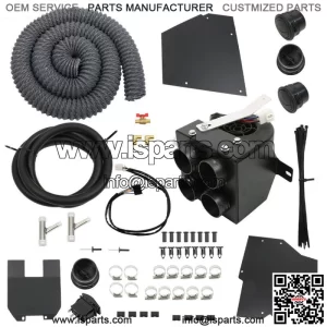 Cab Heater Kit with Defrost Fit For 2017 2018 2019 2020 Can-Am Maverick X3