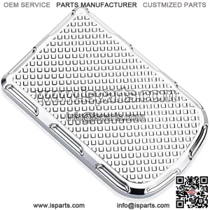 Brake Pedal Pad Cover Compatible with Harley softail Heritage Springer Fit Fat Boy Deluxe FLSTN Road King FLHR Road Glide FLTR Pads Cover(Chrome)