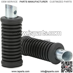 Footpegs, Aluminum Alloy Safe Wide Application Foot Rest Anti Slip for 196CC 6.0 6.5hp Mini Bikes