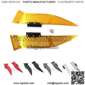 Footrest Pedal Motorcycle CNC Aluminum Alloy Front Foot Plate For Yamaha