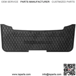 E-Z-GO Golf Cart Floor Mats for Rear Seat Kits & Rear Facing Foot Rests - Fits Select E-Z-GO RXV and TXT Rear Seat Kits - All Black