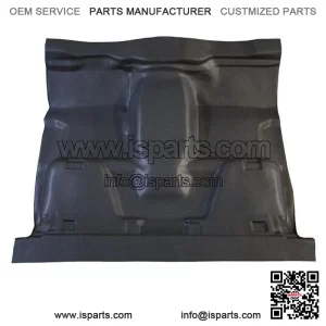 Black Vinyl Floor For 81-86 Chevy GMC Pickup Std Cab 4WD - REPLACES CARPET