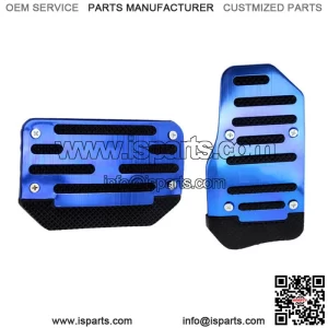 2X Blue Non Slip Automatic Gas Brake Foot Pedal Pad Cover Car Accessories Parts (For: Chevrolet Silverado 1500)