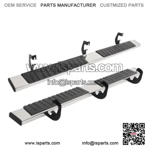 6" Running Board Fit For 19-23 Silverado/Sierra Crew Cab Nerf Bars Side Steps SS