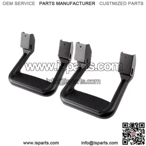 Pickup Aluminum Alloy Footboard 2 Pack #Black