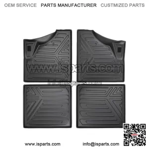 4PCS TPE Floor Mats Non-Slip for CFMOTO UForce 1000 XL 2022-2025