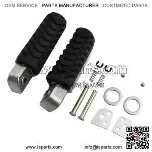 Rear Footpegs for Kawasaki Z650/Ninja 650 (2017-2023) - CNC Aluminum