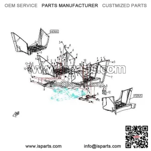 Foot Pedal Right CFMOTO Long X5 500