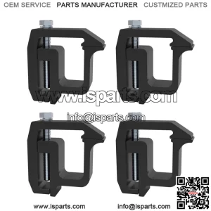 Fixing Clip 4 Pack #Black