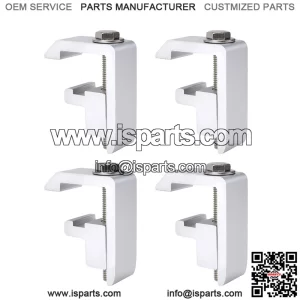 Fixed clip 4#4 pack silver