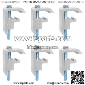 Fixed clip 4#6 pack silver