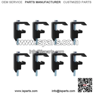 Fixing Clip 4#8 Pack Black