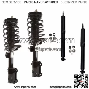 Full Set 2 Front Complete Struts Springs + 2 Rear Shocks Fit 05-10 Ford Mustang