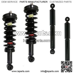 2 Front Complete Struts Springs + 2 Rear Shocks 4WD Fit 1995-2004 Toyota Tacoma